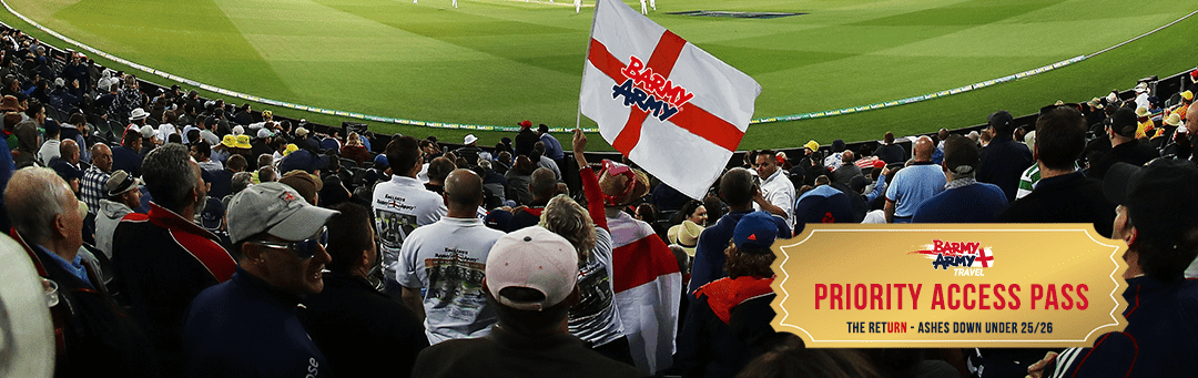 Secure your 2025/26 Ashes place with a Priority Access Pass